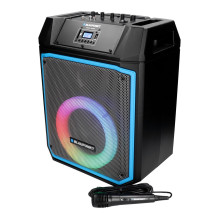 Blaupunkt MB08.2 loudspeaker 1-way Black, Blue Wireless 600 W