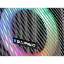 Blaupunkt MB08.2 loudspeaker 1-way Black, Blue Wireless 600 W