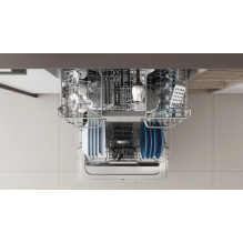 Indesit DIO 3C24 AC E Pilnai įmontuota 14 stalčių