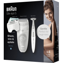 Braun Silk-épil 5 women's epilator + bikini trimmer