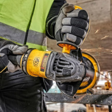 DEWALT DCG418NT-XJ nešiojamas šlifuoklis Juostinis šlifuoklis juodas, geltonas