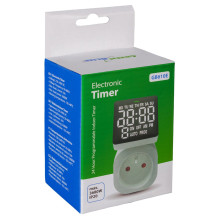 GreenBlue digital time switch - timer, max. load 16A, IP20, GB610 E