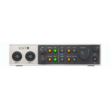 USB Sound interface - Universal Audio Volt 4, 24 Bits, Sand/ Brown