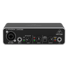 Garso Sąsaja - Behringer UMC22 Studio Preamp