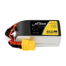 Battery Tattu 850mAh 11.1V 75C 3S1P Konektor XT60