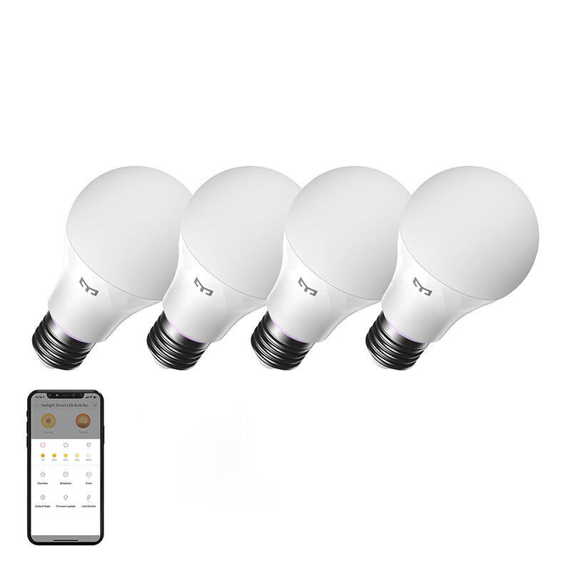 Yeelight GU10 Smart Bulb W4 (pritemdoma) - 4vnt