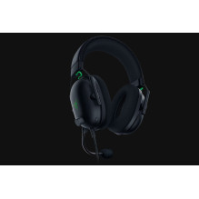 „Razer Blackshark V2“ ausinės su laidine galvute, žaidimų apyranke, juoda, žalia