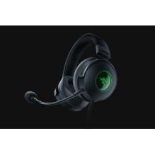 „Razer Kraken V3 HyperSense“ ausinės su laidine galvute, žaidimų USB A tipo juoda