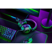 „Razer Kraken V3 HyperSense“ ausinės su laidine galvute, žaidimų USB A tipo juoda