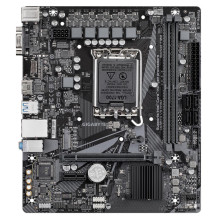 Mainboard, GIGABYTE, Intel H610, LGA1700, Micro-ATX, Memory DDR4, Memory slots 2, 1xPCI-Express 3.0 1x, 1xPCI-Express 4.