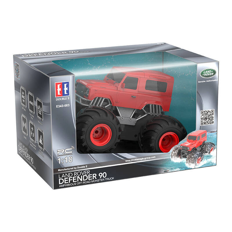 Remote-controlled car Double Eagle (red) Land Rover (Amphibious) E343-003