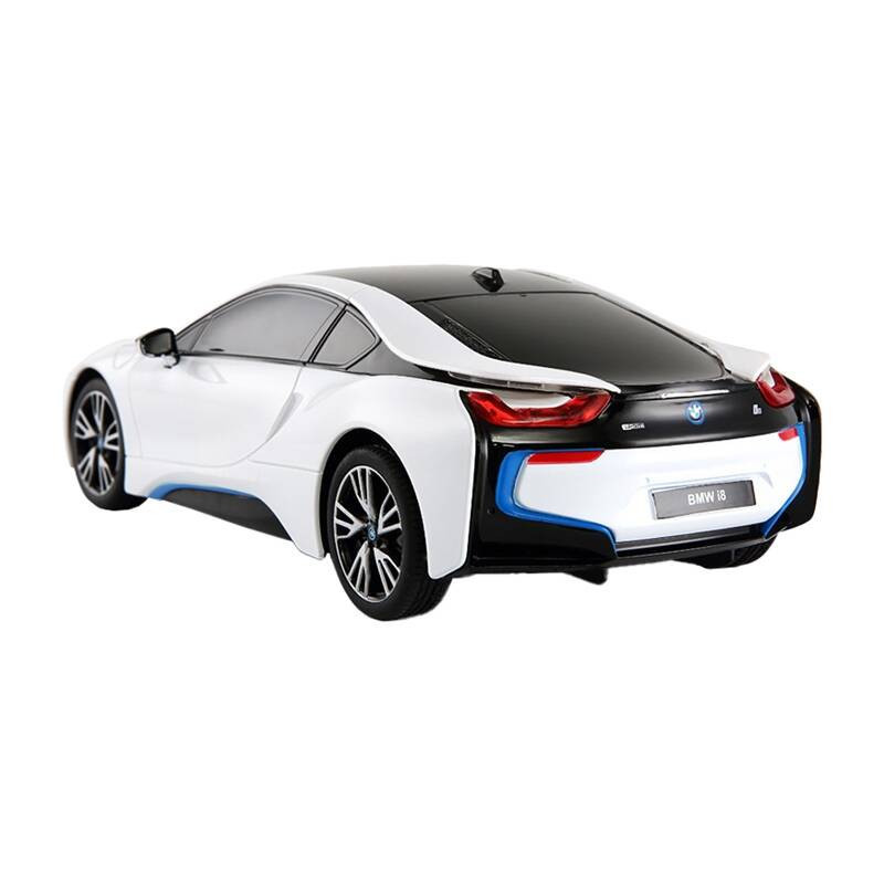 RASTAR R / C 1:18 BMW i8 remote control car (white)