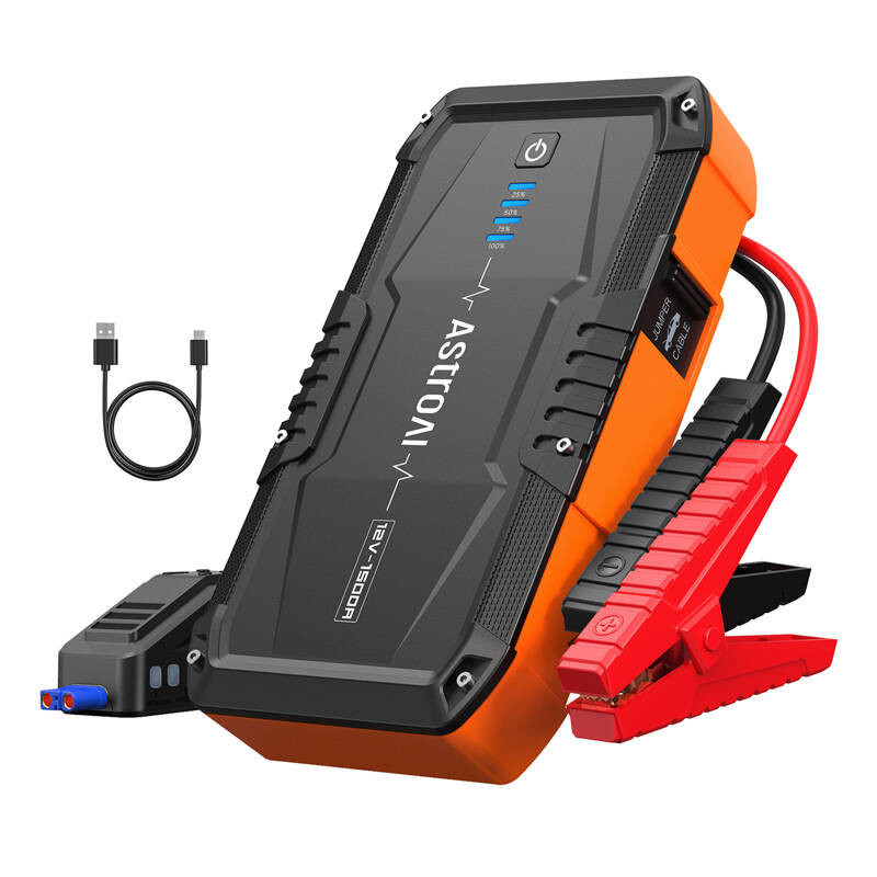 3 in 1: Jump starter + Power bank + SOS lights pea AstroAI S8