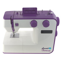 ŁUCZNIK TERESA sewing machine, white-violet