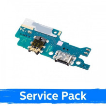 Krovimo lizdas skirtas Samsung M215 M21 / M307 M30S / M315 M31 su lanksčiąja jungtimi / plata (Service Pack)