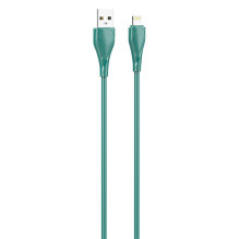 Lightning Cable LDNIO LS611 25W, 1m (green)