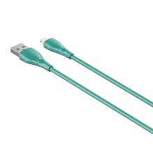 Lightning Cable LDNIO LS611 25W, 1m (green)