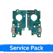 Krovimo lizdas skirtas Samsung M536 M53 5G su lanksčiąja jungtimi / plata (Service Pack)