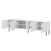 4D RTV cabinet PALAZZO BIS 201x40x60 white matt