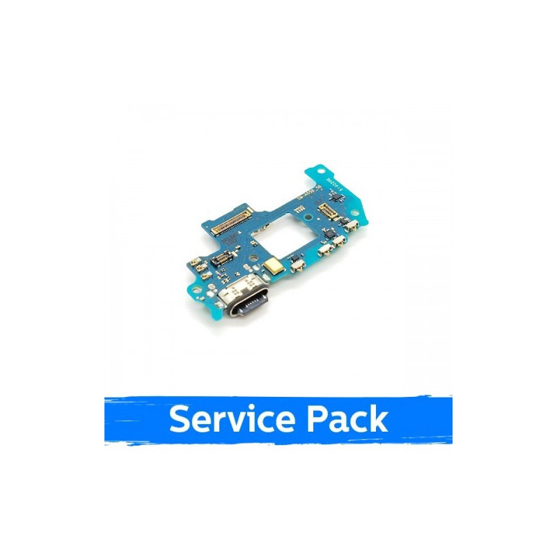 Krovimo lizdas skirtas Samsung A556 A55 5G su lanksčiąja jungtimi / plata (Service Pack)