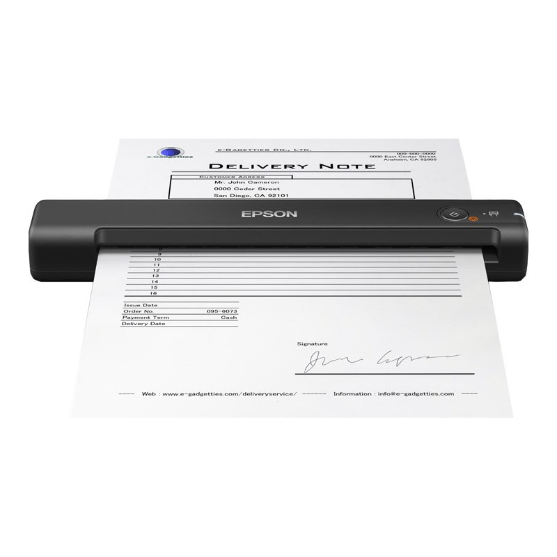 Epson WorkForce ES-50 rankinis skaitytuvas 600 x 600 DPI A4 juodas