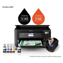 Epson L6260 Inkjet A4 4800 x 1200 DPI 33 ppm Wi-Fi