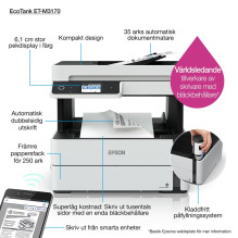 Epson EcoTank M3170 Inkjet A4 1200 x 2400 DPI 39 ppm Wi-Fi