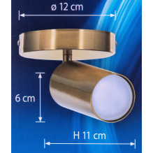 Lubų Šviestuvas - Activejet Spectra, Aukso Spalvos