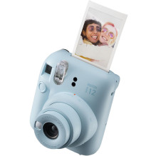 Momentinis Fotoaparatas FUJIFILM INSTAX MINI 12 (Pastelinė mėlyna) (Be foto lapelių)