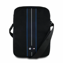 Torba na tableta BMW Nylon Blue Stripe 10&quot; - czarna