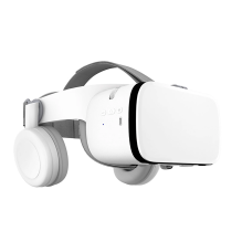 VR 3D Glasses for Phone BoboVR Z6 with Headphones - White