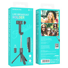 Selfie stick Borofone BY11 black