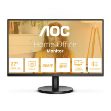 AOC B3 U27B3M computer monitor 68.6 cm (27&quot;) 3840 x 2160 pixels 4K Ultra HD LCD Black