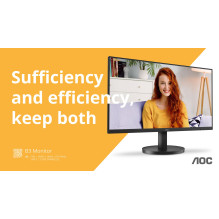 AOC B3 U27B3M computer monitor 68.6 cm (27&quot;) 3840 x 2160 pixels 4K Ultra HD LCD Black