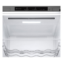 LG GBV3200DPY fridge-freezer Freestanding 387 L D Metallic, Silver