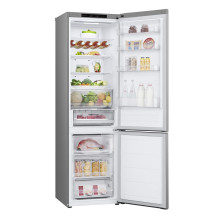 LG GBV3200DPY fridge-freezer Freestanding 387 L D Metallic, Silver