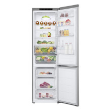 LG GBV3200DPY fridge-freezer Freestanding 387 L D Metallic, Silver