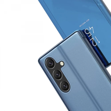 Case 'Clear View' for Samsung S931 S25 blue