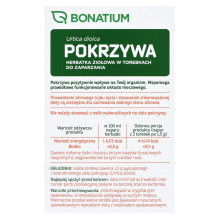 Bonatium Nettle herbal tea 30pc.