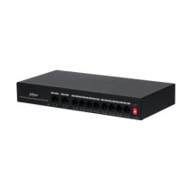 Dahua Technology PoE DH-PFS3010-8ET-65 network switch Fast Ethernet (10 / 100) Power over Ethernet (PoE) Black