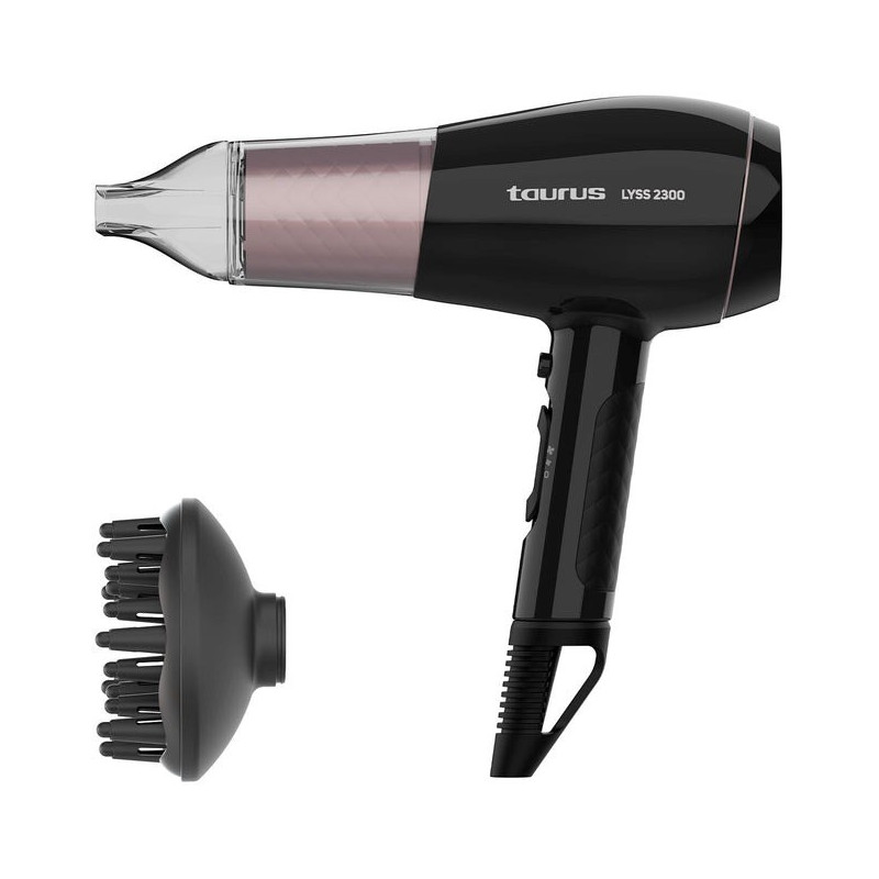 Taurus LYSS 2300 Hair dryer 2200 W Black, Purple