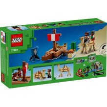 LEGO MINECRAFT 21259 Piratų laivo kelionė