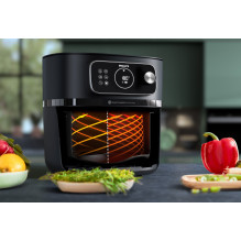 Philips 7000 series HD9876 / 90 fryer Single 8.3 L Stand-alone 2200 W Hot air fryer Black