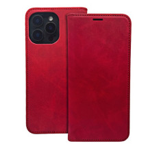 Dėklas &quot;Smart Suede&quot; skirtas Xiaomi Redmi 13C 4G / Redmi 13C 5G / Poco C65 raudonas