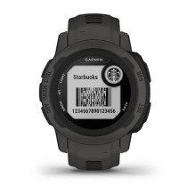 Garmin Instinct 2S 2.01 cm (0.79&quot;) MIP 40 mm Digital 156 x 156 pixels Graphite GPS (satellite)