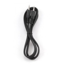 Audio cable - gembird 1.2 m m/ m, black