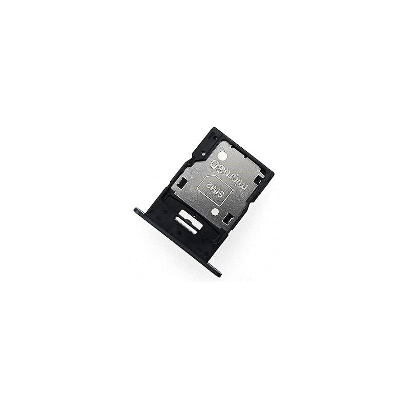 SIM kortelės laikiklis Samsung A156 A15 5G Brave Black originalus (service pack)