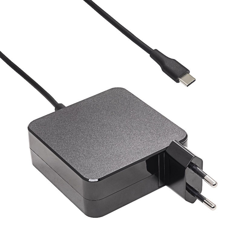 Charger for laptop Akyga AK-ND-70 (5-20V / 3-3.25A 65W) USB type C 1.2m