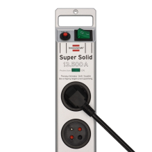 Brennenstuhl Super-Solid surge protector strip 8 sockets 2.5m 13.500A - silver