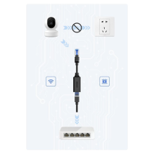 Ugreen extension cable Ethernet RJ45 Cat8 40000 Mbps / 40 Gbps 2m black (NW192 50200)